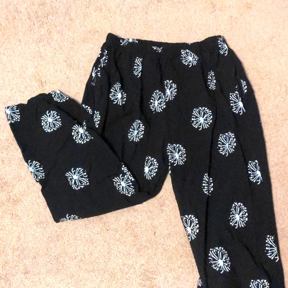 Black Bohemian Pants